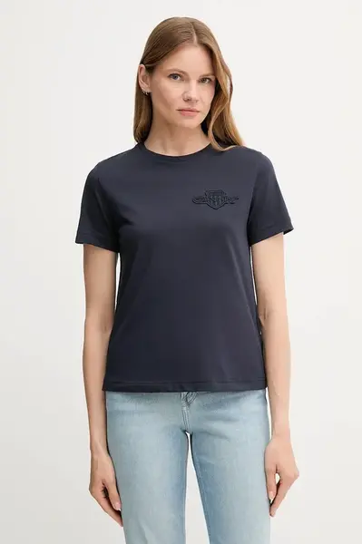 Bavlněné tričko Gant