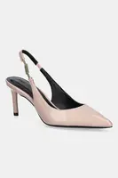 Kožené lodičky BOSS Gracey