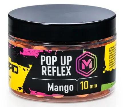 Mivardi plovoucí boilies rapid popup reflex 70 g 14 mm - mango