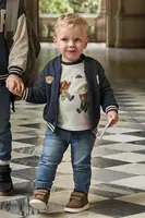 Dětské rifle Mayoral soft denim jogger