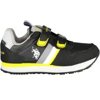 US POLO BEST PRICE BLACK KIDS SPORT SHOES
