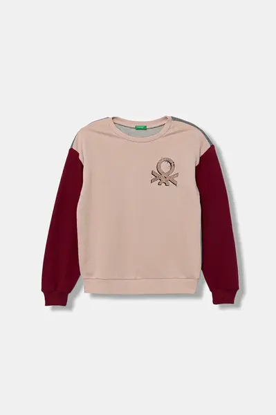 Dětská bavlněná mikina United Colors of Benetton