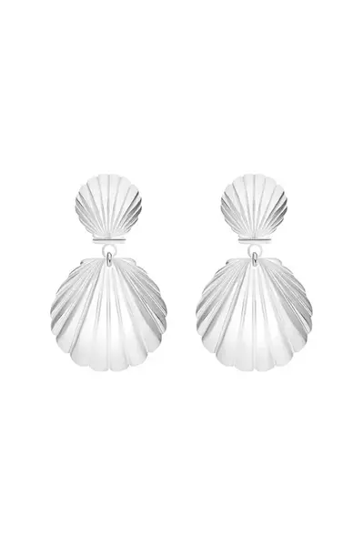 Postříbřené náušnice Lilou Venus