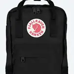 Batoh Fjallraven Kanken Mini černá barva, malý, s aplikací, F23561.550-550