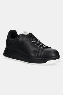 Tenisky Emporio Armani černá barva, EM003663 AF18212 MC105