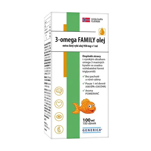 Generica 3-omega FAMILY olej 100 ml