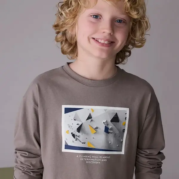 Bavlněné tričko s dlouhým rukávem Mayoral