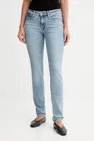 Džíny Levi's 712 SLIM černá barva
