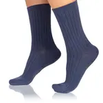 Bellinda 
FANCY RIB MODAL SOCKS - Women's Modal Socks - Blue