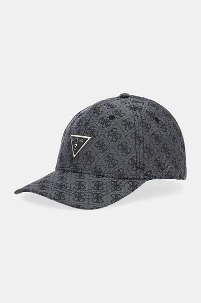 Kšiltovka Guess KATYA šedá barva, AW5368 POL01