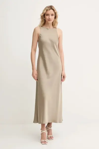 Šaty MAX&Co. zelená barva, maxi, 2526226021200