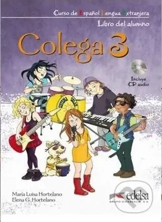 Colega 3: Učebnice + Pracovní sešit + CD - N.L. Hortelano - kniha z kategorie Jazykové učebnice a slovníky