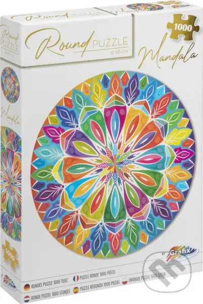 Puzzle kulaté Mandala