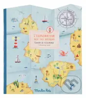 Knížka se samolepkami Objevovatel - kniha z kategorie Omalovánky