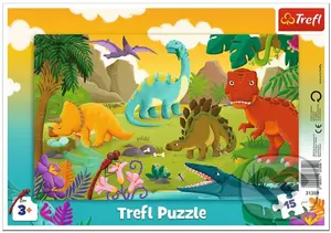 Dinosauři - puzzle z kategorie Zvieratá