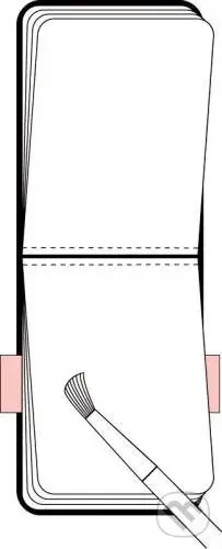 Moleskine - malý akvarelový skicár (čierny)