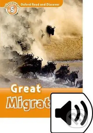 Oxford Read and Discover: Level 5 - Great Migrations with Mp3 Pack - kniha z kategorie Jazykové učebnice a slovníky