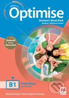 Optimise B1 Updated Student's Book Pack - Malcolm Mann, Steve Taylore-Knowles - kniha z kategorie Jazykové učebnice a slovníky