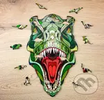 Drevené puzzle – T-REX veľkosť S - puzzle z kategorie 3D puzzle