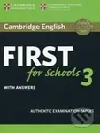 Cambridge English First for Schools 3 (Student's Book with Answers) - kniha z kategorie Jazykové učebnice a slovníky