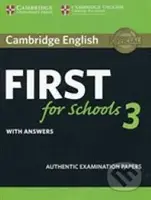 Cambridge English First for Schools 3 (Student's Book with Answers) - kniha z kategorie Jazykové učebnice a slovníky
