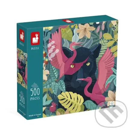 Tajomný panter - puzzle z kategorie Umělecké