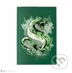 Harry Potter zápisník A5 - Slizolin akvarel