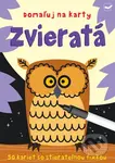Domaľuj na karty: Zvieratá (50 kariet so stierateľnou fixkou) - kniha z kategorie Omalovánky, vystřihovánky, papír