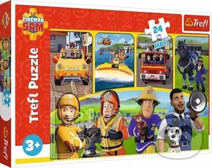 Požárník Sam Sam a přátelé MAXI - puzzle z kategorie 15 – 60 dielikov
