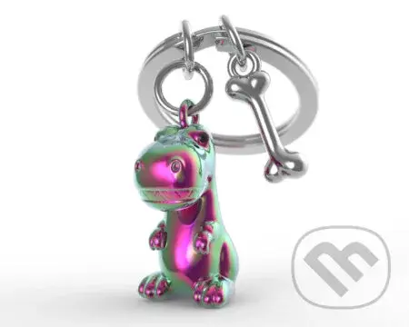 Kľúčenka - Dinosaurus s kosťou