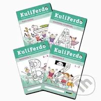 Kuliferdo - Vývinové poruchy učenia - Písmenká (Súbor 4 pracovných zošitov) - kniha z kategorie 1. stupeň