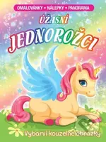 Úžasní jednorožci (Omalovánky, nálepky, panorama) - kniha z kategorie Omalovánky