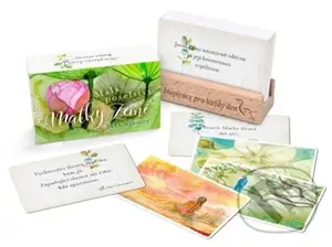 Malá poselství Matky Země (karty s dřevěným stojánkemň - kniha z kategorie Aforismy