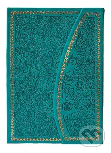 Notes Magnetic Emerald (linajkovaný, magnetické zatváranie)