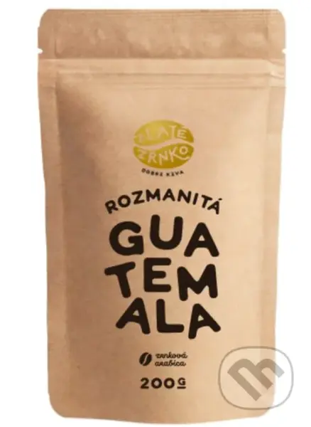 Guatemala "Rozmanitá" (zrnková káva, 200g)