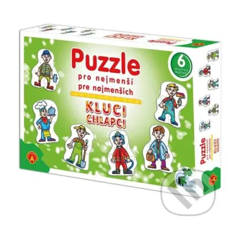 Chlapci - puzzle z kategorie Maxi dílky