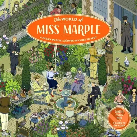 The World of Miss Marple (A 1000-piece Jigsaw Puzzle) - puzzle z kategorie 500 - 1000 dílků