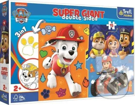 GIANT- Paw Patrol - puzzle z kategorie Maxi dílky