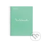 Miquelrius poznámkový blok Emotions A4, 90 g - tečky mentolový