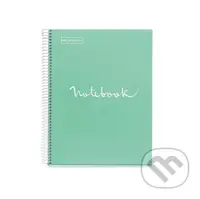 Miquelrius poznámkový blok Emotions A4, 90 g - tečky mentolový