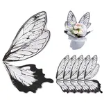 50Pcs Waterproof Butterfly Flower Bouquet Wrapping Paper