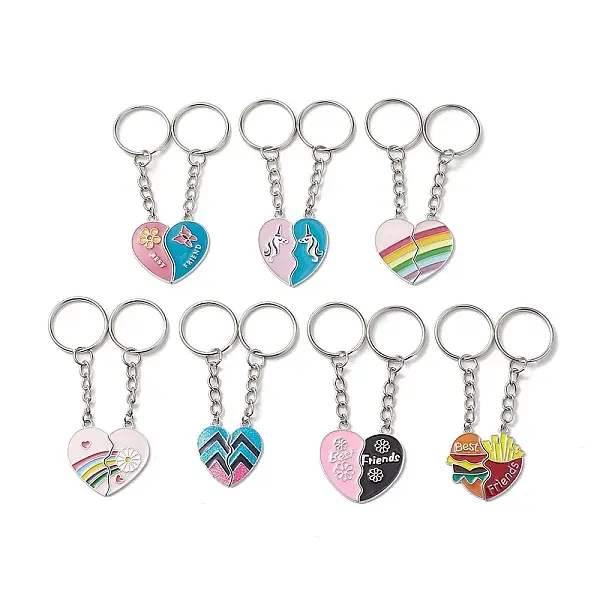 Alloy Enamel Keychain