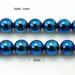 Non-Magnetic Synthetic Hematite Beads Strands