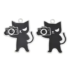 Alloy Enamel Pendants