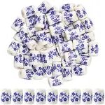 50Pcs Handmade Porcelain Beads
