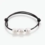 Adjustable Cowhide Leather Cord Bracelets