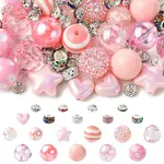 24Pcs 12 Styles Opaque Acrylic Beads