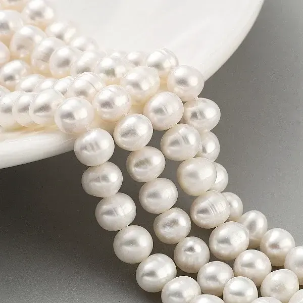 Natural Cultured Freshwater Pearl Beads Strands