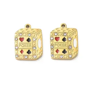 304 Stainless Steel Enamel Pendants