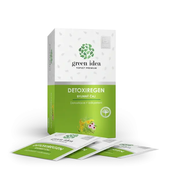 GREEN IDEA Detoxiregen Bylinný čaj 20 x 1.5 g